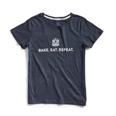 Women's Vintage Bake Eat Repeat Tee