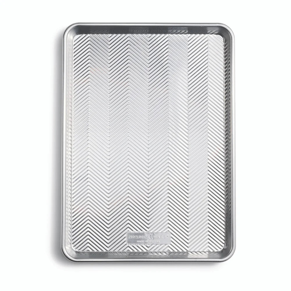 Polished Aluminum Half-Sheet Pan