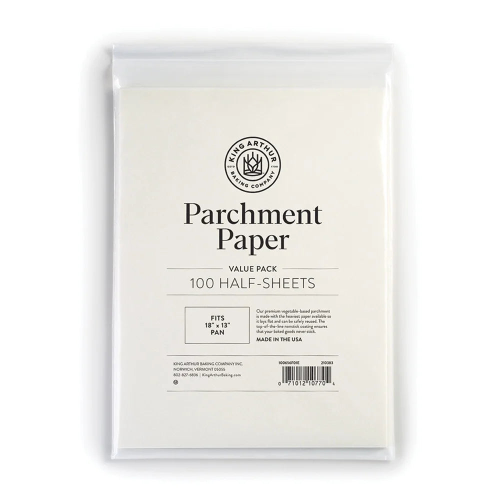 Half-Sheet Baking Parchment Paper