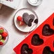 Silicone Heart Pan Set