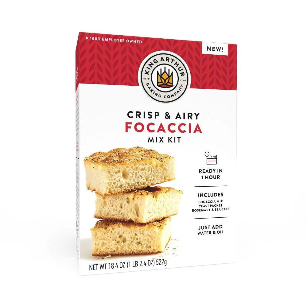 Crisp & Airy Focaccia Mix Kit